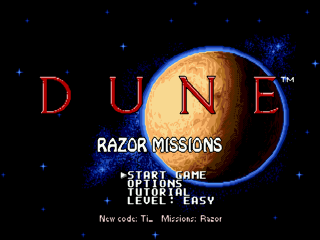   Dune Razor Missions -    